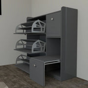 Viro 3 Tier Shoe Rack